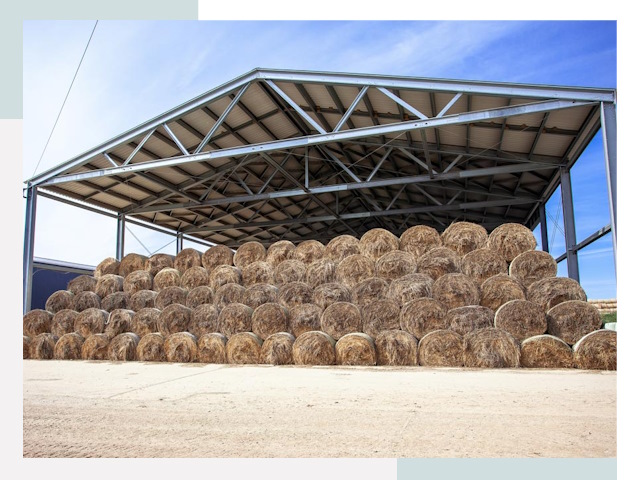 Строительство сенохранилищ в Красный Сулин от 612 руб.