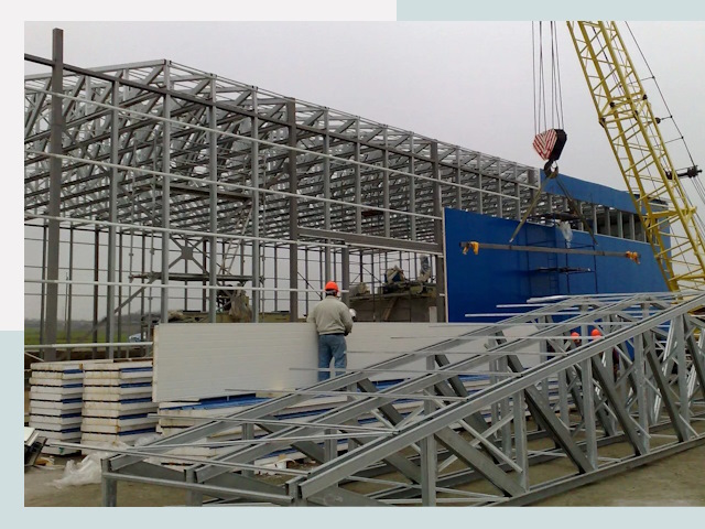 Строительство заводов в Красном Сулине