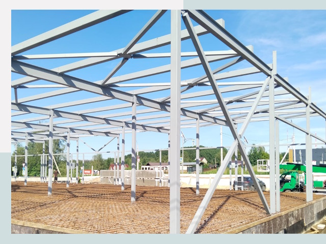 Строительство рынков в Красном Сулине