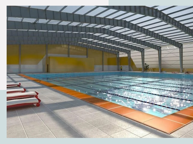 Строительство крытых бассейнов в Красном Сулине