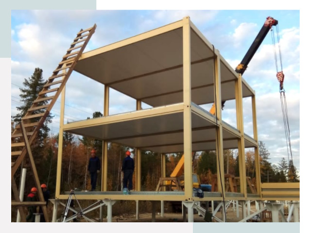 Строительство модульных здания Красный Сулин