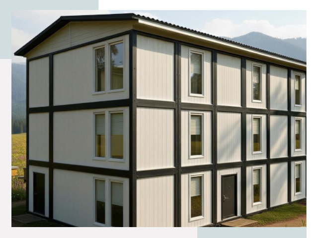 Модульные общежития в Красном Сулине