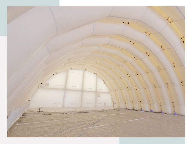 Пневмокаркасные ангары в Красном Сулине