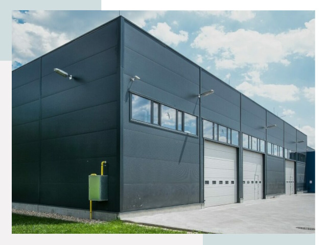 Модульные ангары в Красном Сулине