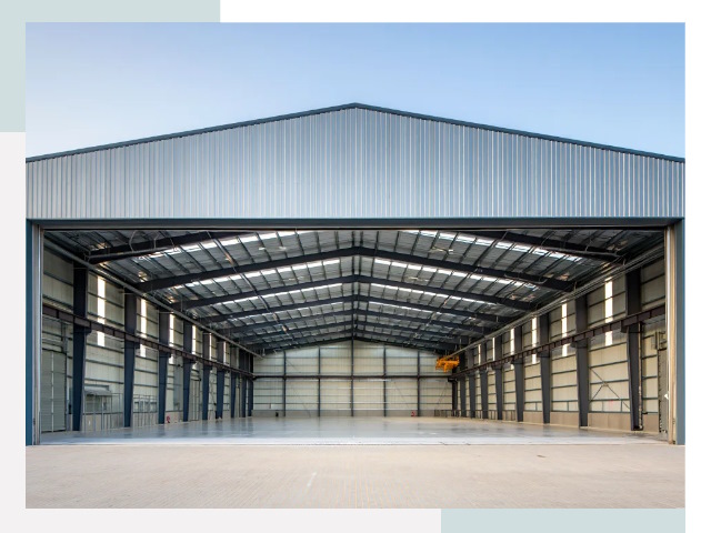 Большие ангары в Красном Сулине