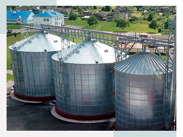 Металлические силосы в Красном Сулине