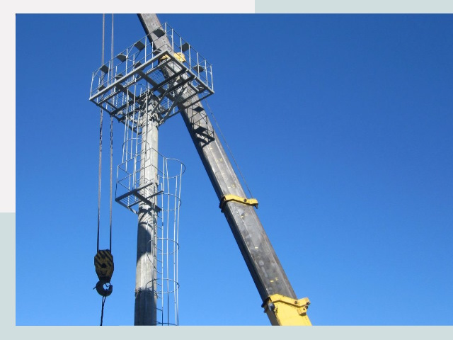 Монтаж осветительных мачт в Красный Сулин от 612 руб.