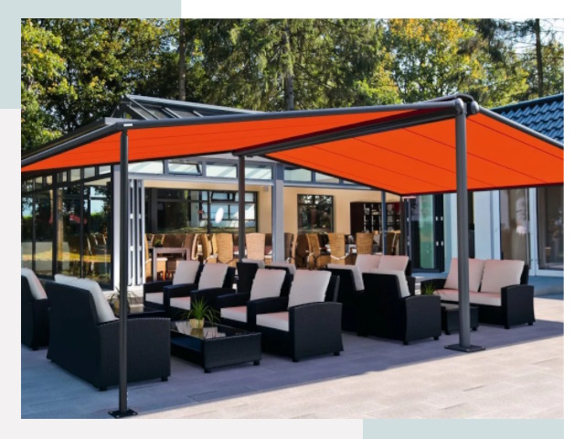 Навесы для кафе и ресторанов в Красном Сулине