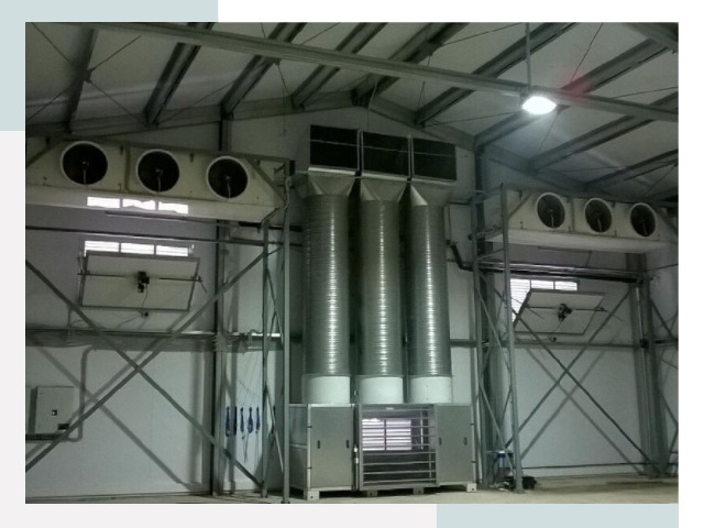 Инженерные системы для ангаров в Красном Сулине