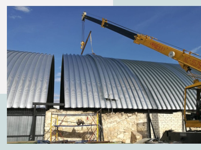 Реконструкция ангаров в Красном Сулине от 612 руб.