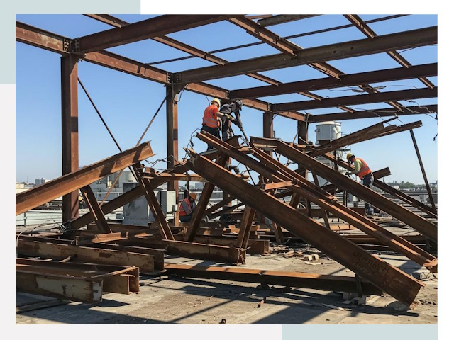 Демонтаж металлоконструкций в Красном Сулине от 612 руб.