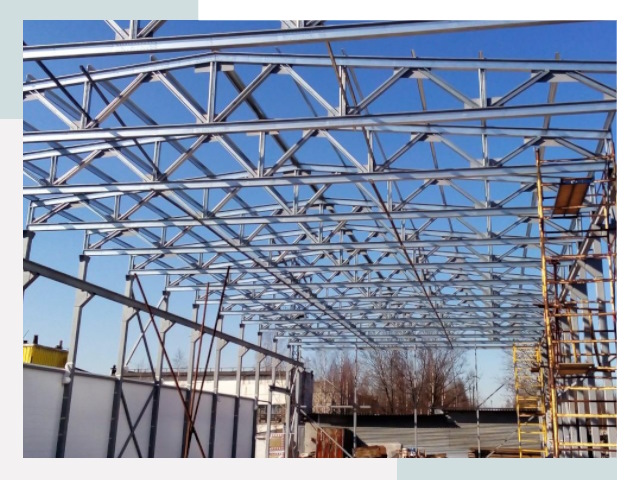 Металлокаркасы для складов в Красном Сулине